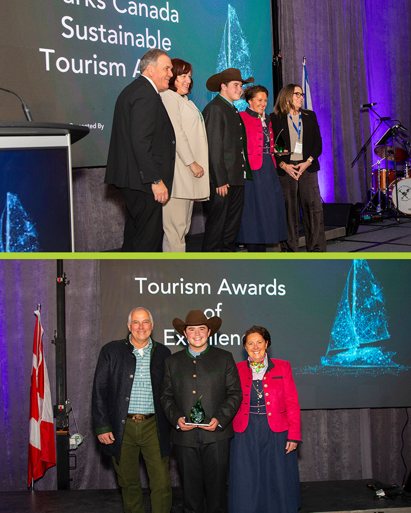 Parks Canada Sustainable Tourism Award